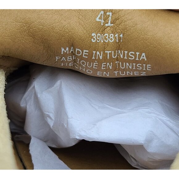 Free People Nico Platform Loafers Cappuccino Suede US 10/EU 41 Chunky Wedge NWOB - Picture 4 of 13